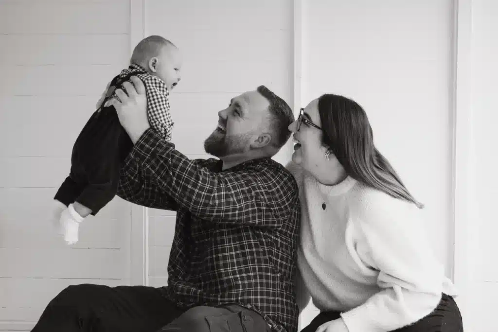 Courtney Jane Photography Baby Family Photo